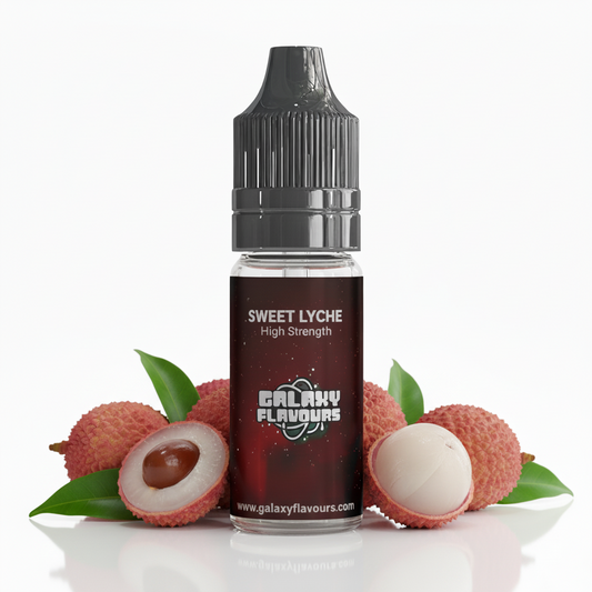 Galaxy Flavours Sweet Lychee Food Flavouring Concentrate 10ml – Professional High Strength, Vegan, Gluten-Free