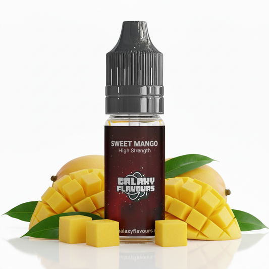 Galaxy Flavours Sweet Mango Food Flavouring Concentrate 10ml – Professional High Strength, Vegan, Gluten-Free