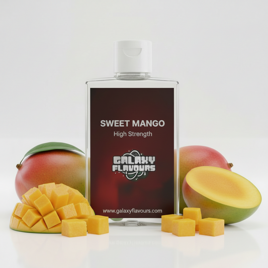 Galaxy Flavours Sweet Mango Food Flavouring Concentrate – Professional High Strength, Vegan, Gluten-Free