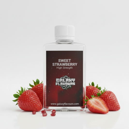 Galaxy Flavours Sweet Strawberry Food Flavouring Concentrate – Professional High Strength, Vegan, Gluten-Free