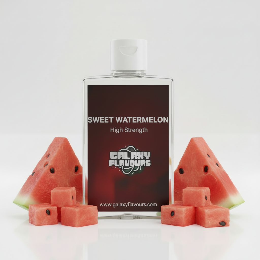 Galaxy Flavours Sweet Watermelon Food Flavouring Concentrate – Professional High Strength, Vegan, Gluten-Free