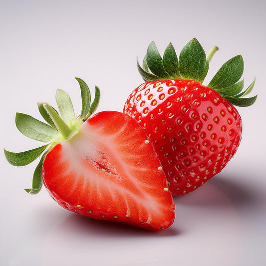 Fresh ripe strawberries used to inspire Galaxy Flavours Sweet Strawberry Food Flavouring Concentrate – Professional Grade, Water-Soluble