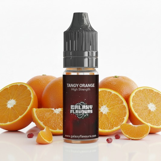 Galaxy Flavours Tangy Orange Food Flavouring Concentrate 10ml – Professional High Strength, Vegan, Gluten-Free