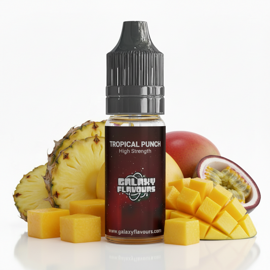 Galaxy Flavours Tropical Fruit Punch Food Flavouring Concentrate 10ml – Professional High Strength, Vegan, Gluten-Free