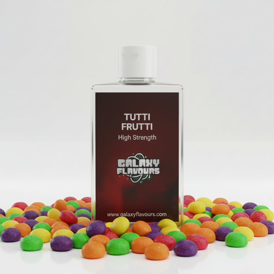 Galaxy Flavours Tutti Frutti Food Flavouring Concentrate – Professional High Strength, Vegan, Gluten-Free