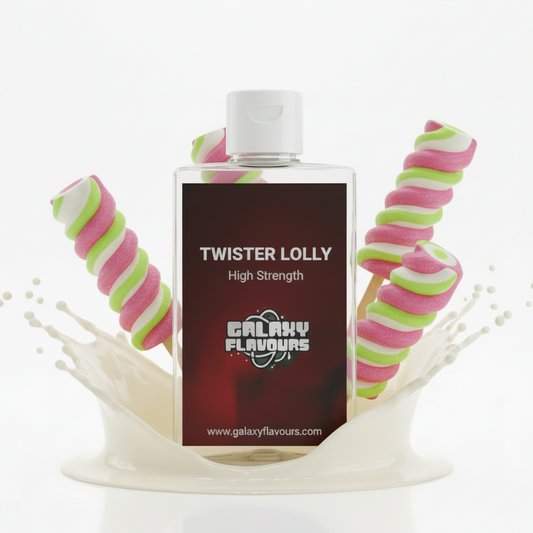 Galaxy Flavours Twister Lolly Food Flavouring Concentrate – Professional High Strength, Vegan, Gluten-Free