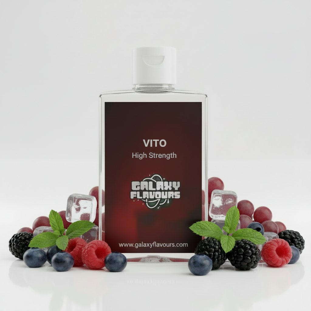 Galaxy Flavours Vito Food Flavouring Concentrate – Professional High Strength, Vegan, Gluten-Free