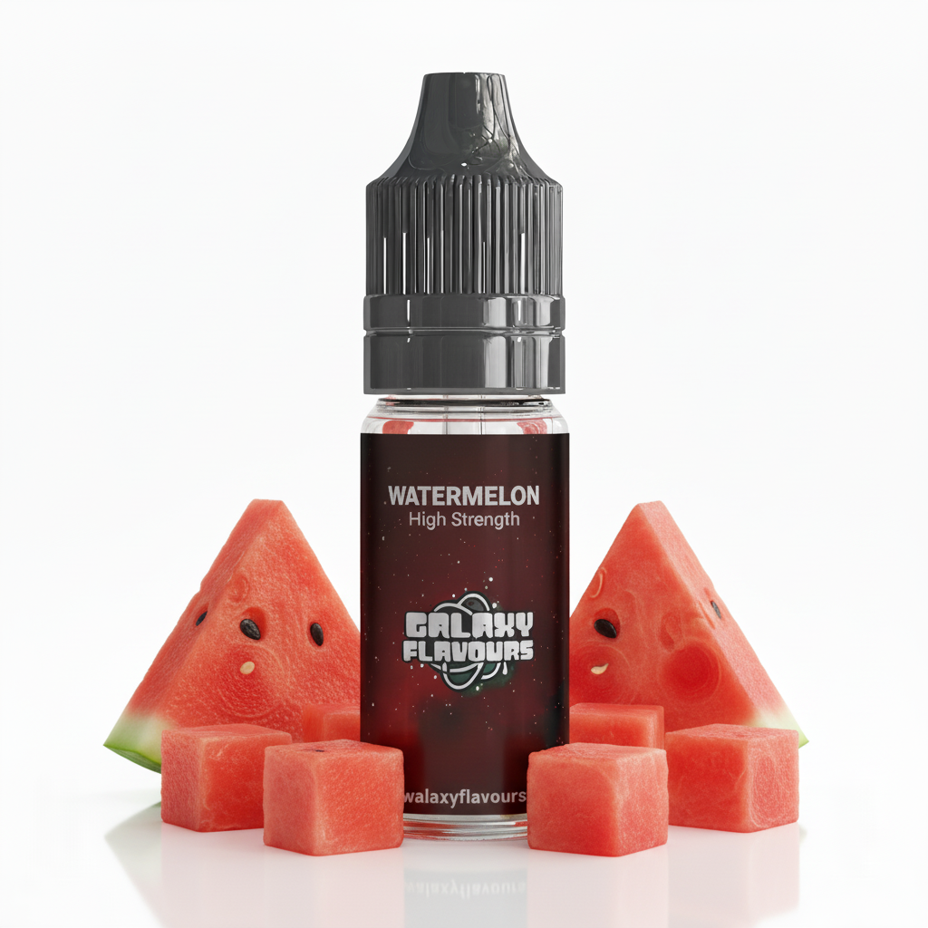 Galaxy Flavours Watermelon Food Flavouring Concentrate 10ml – Professional High Strength, Vegan, Gluten-Free
