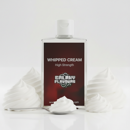 Galaxy Flavours Whipped Cream Food Flavouring Concentrate – Professional High Strength, Vegan, Gluten-Free