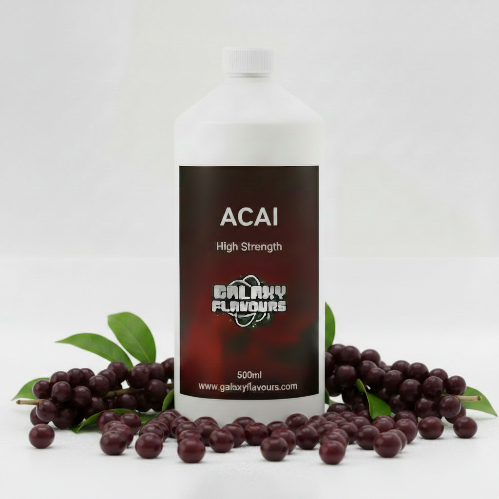 Galaxy Flavours Acai Food Flavouring Concentrate – Professional High Strength, Vegan, Gluten-Free