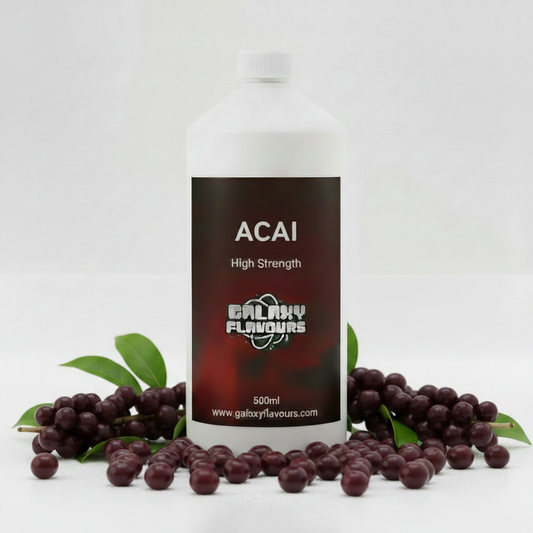 Galaxy Flavours Acai Food Flavouring Concentrate – Professional High Strength, Vegan, Gluten-Free