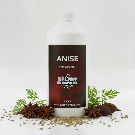 Galaxy Flavours Anise Food Flavouring Concentrate – Professional High Strength, Vegan, Gluten-Free