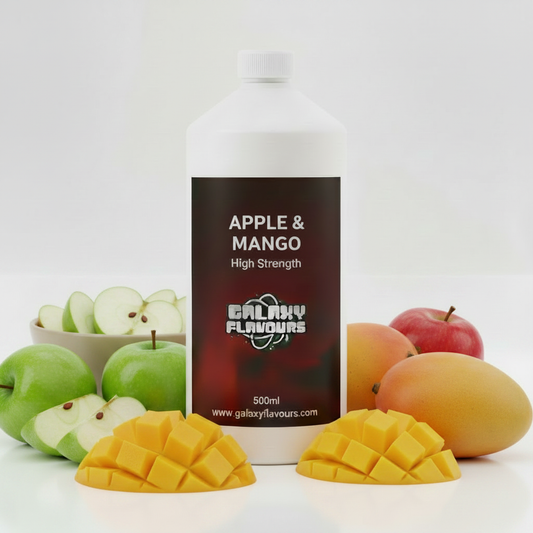 Galaxy Flavours Apple and Mango Food Flavouring Concentrate – Professional High Strength, Vegan, Gluten-Free