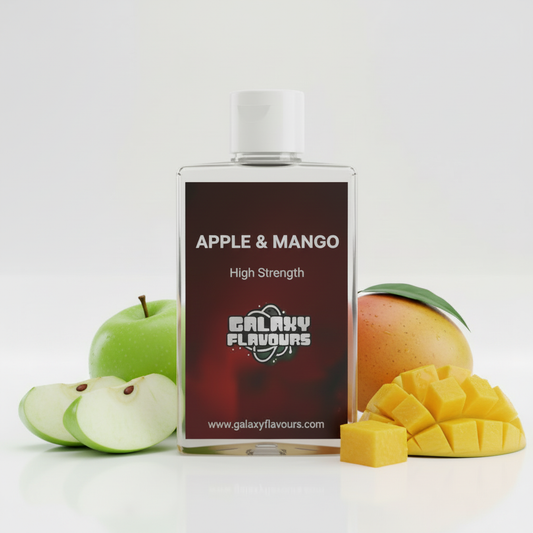 Galaxy Flavours Apple and Mango Food Flavouring Concentrate – Professional High Strength, Vegan, Gluten-Free