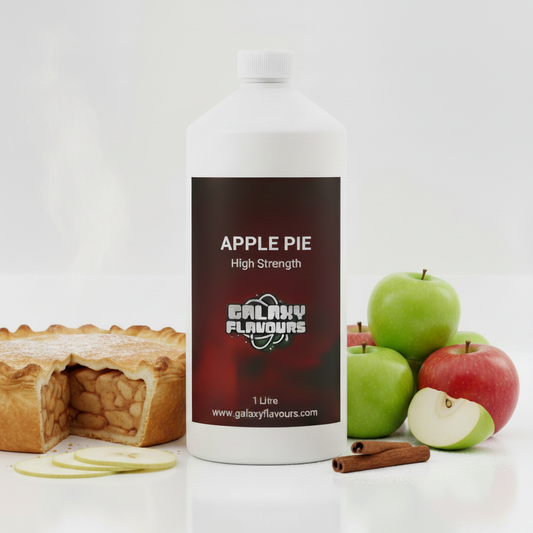 Galaxy Flavours Apple Pie Food Flavouring Concentrate – Professional High Strength, Vegan, Gluten-Free