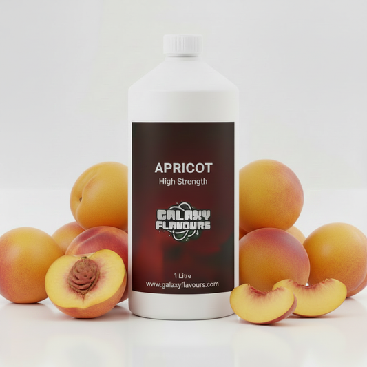 Galaxy Flavours Apricot Food Flavouring Concentrate – Professional High Strength, Vegan, Gluten-Free