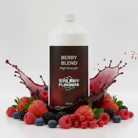 Galaxy Flavours Berry Blend Food Flavouring Concentrate – Professional High Strength, Vegan, Gluten-Free