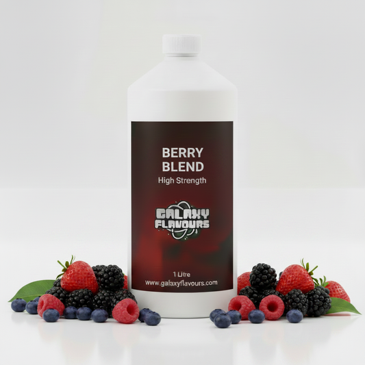Galaxy Flavours Berry Blend Food Flavouring Concentrate – Professional High Strength, Vegan, Gluten-Free
