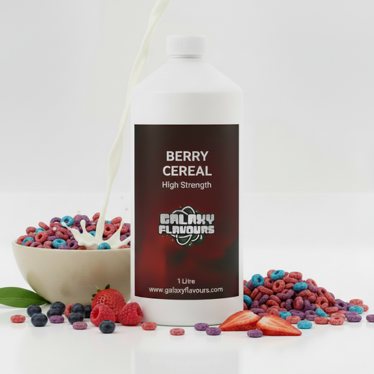 Galaxy Flavours Berry Cereal Food Flavouring Concentrate – Professional High Strength, Vegan, Gluten-Free