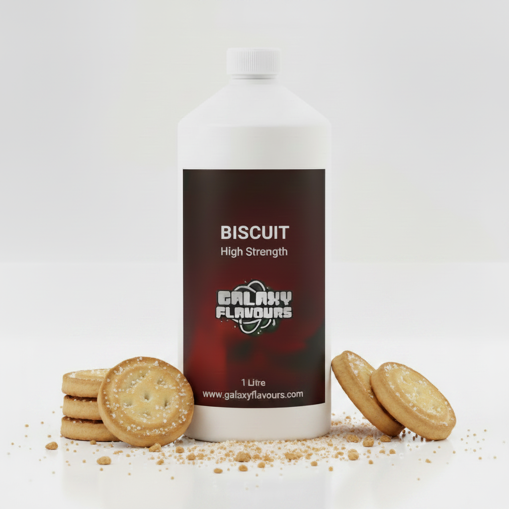 Galaxy Flavours Biscuit Food Flavouring Concentrate – Professional High Strength, Vegan, Gluten-Free