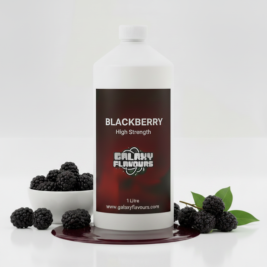 Galaxy Flavours Blackberry Food Flavouring Concentrate – Professional High Strength, Vegan, Gluten-Free