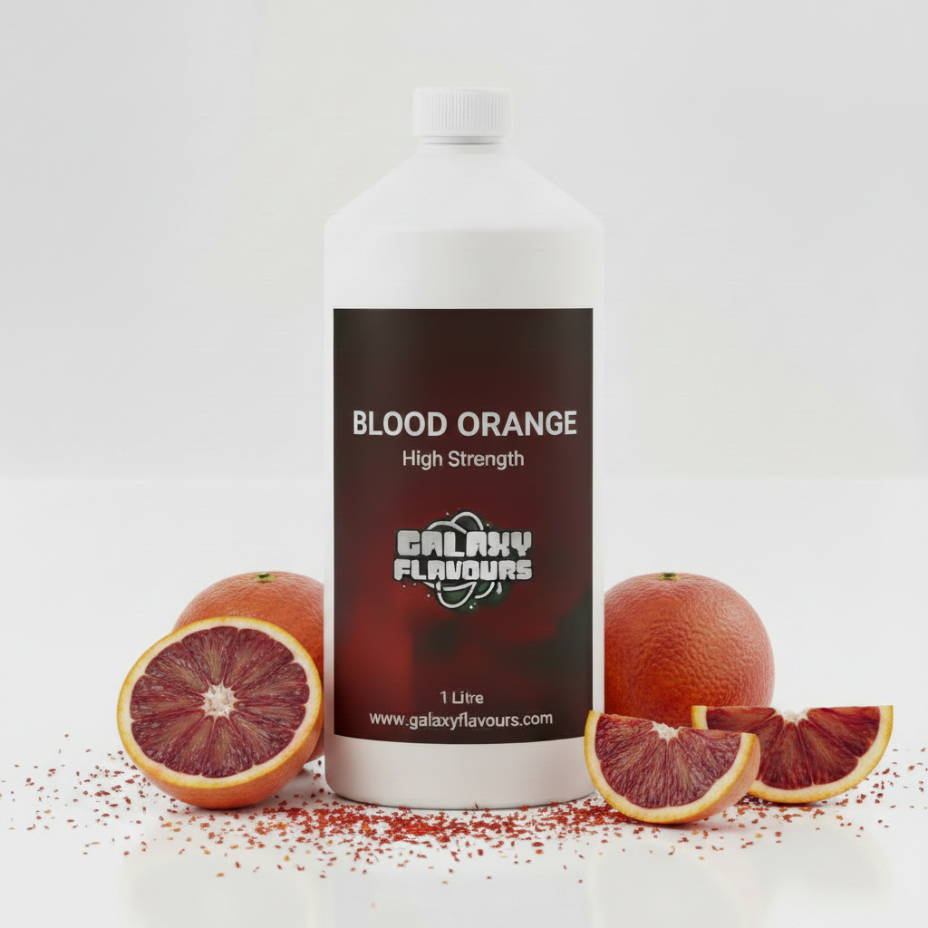 Galaxy Flavours Blood Orange Food Flavouring Concentrate – Professional High Strength, Vegan, Gluten-Free