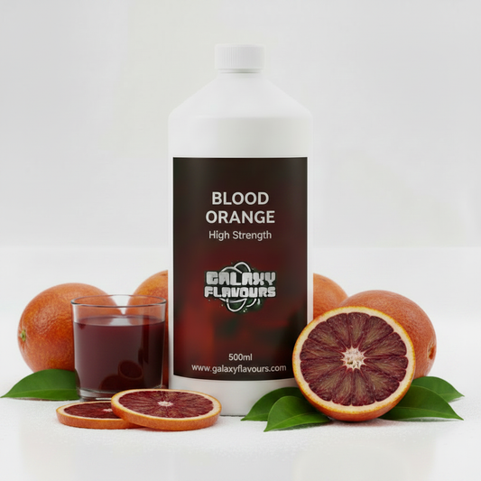 Galaxy Flavours Blood Orange Food Flavouring Concentrate – Professional High Strength, Vegan, Gluten-Free