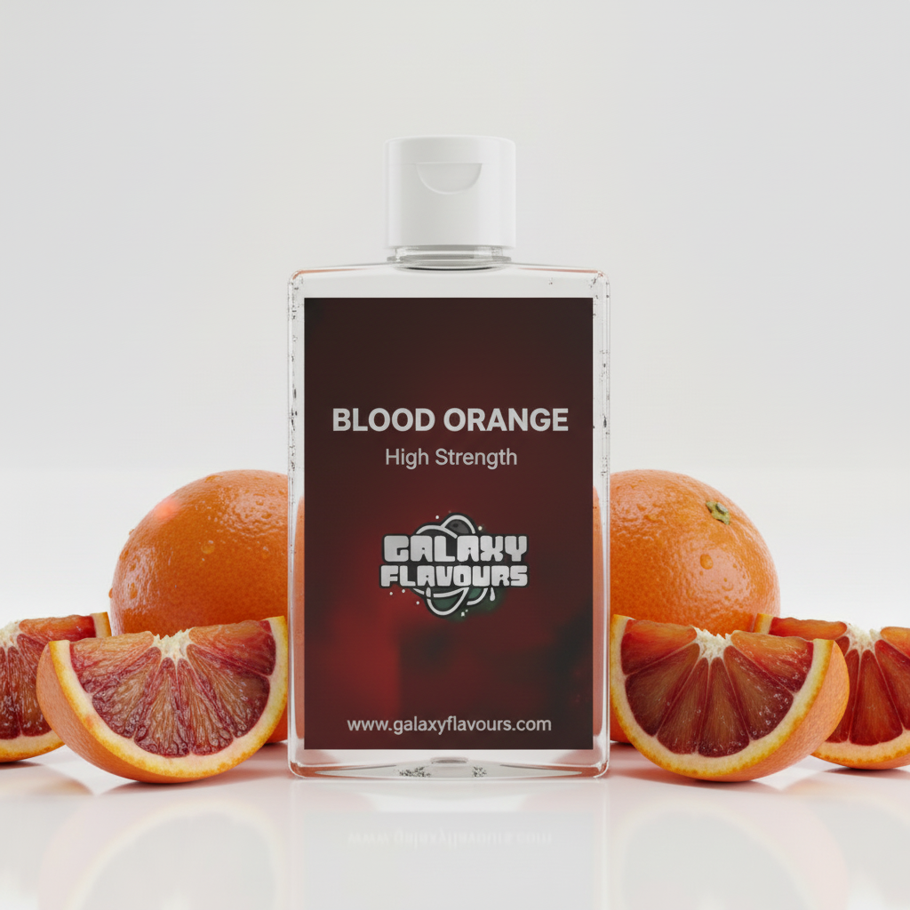 Galaxy Flavours Blood Orange Food Flavouring Concentrate – Professional High Strength, Vegan, Gluten-Free