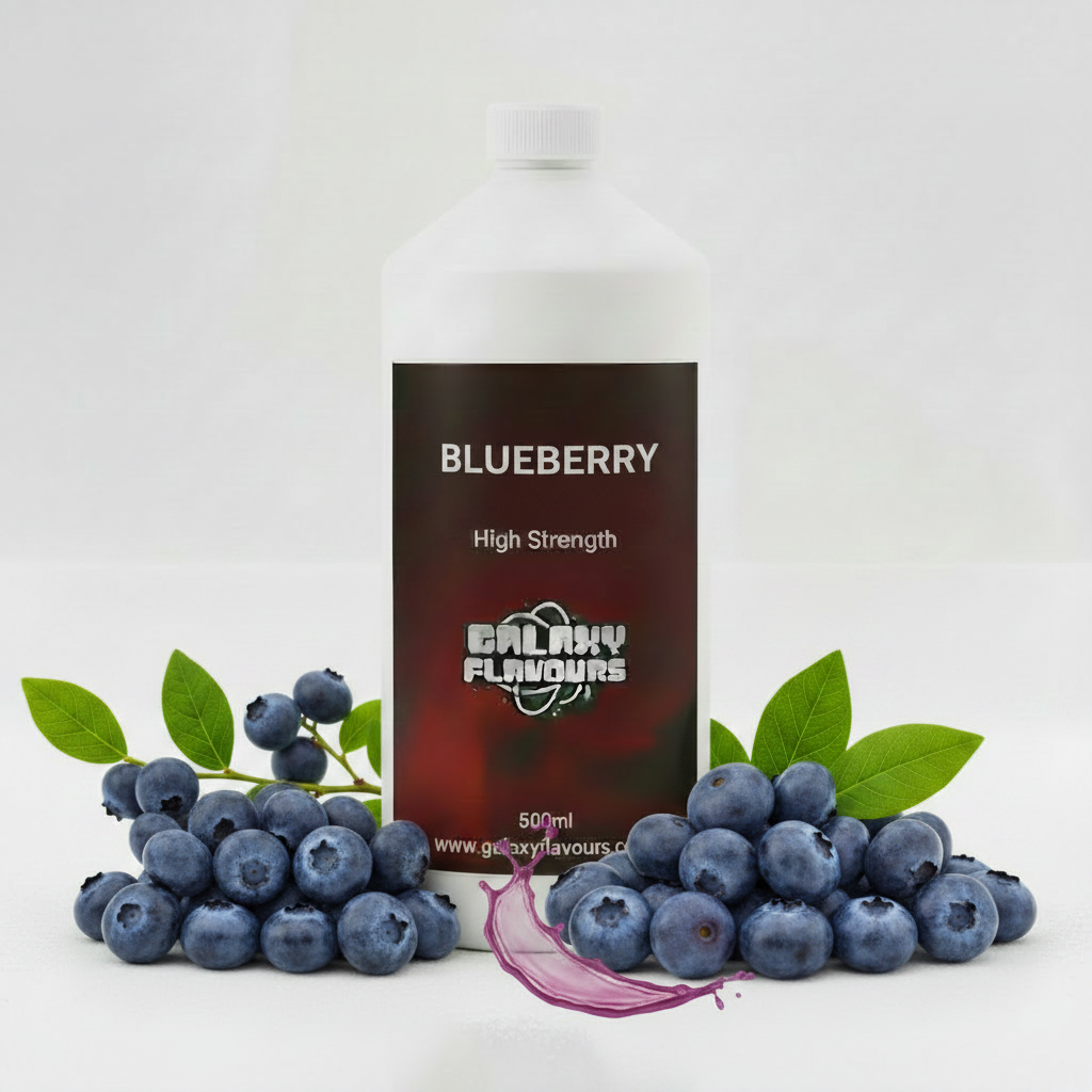 Galaxy Flavours Blueberry Food Flavouring Concentrate – Professional High Strength, Vegan, Gluten-Free