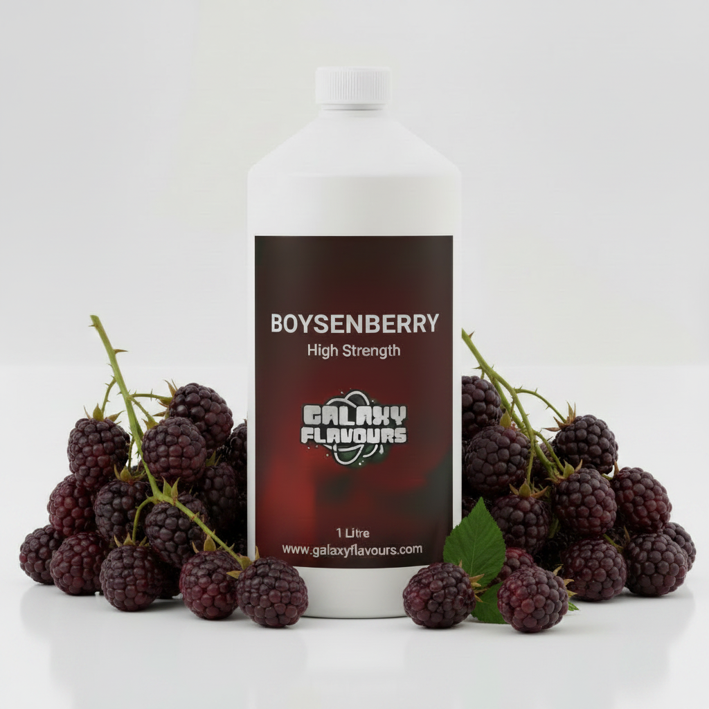 Galaxy Flavours Boysenberry Food Flavouring Concentrate – Professional High Strength, Vegan, Gluten-Free
