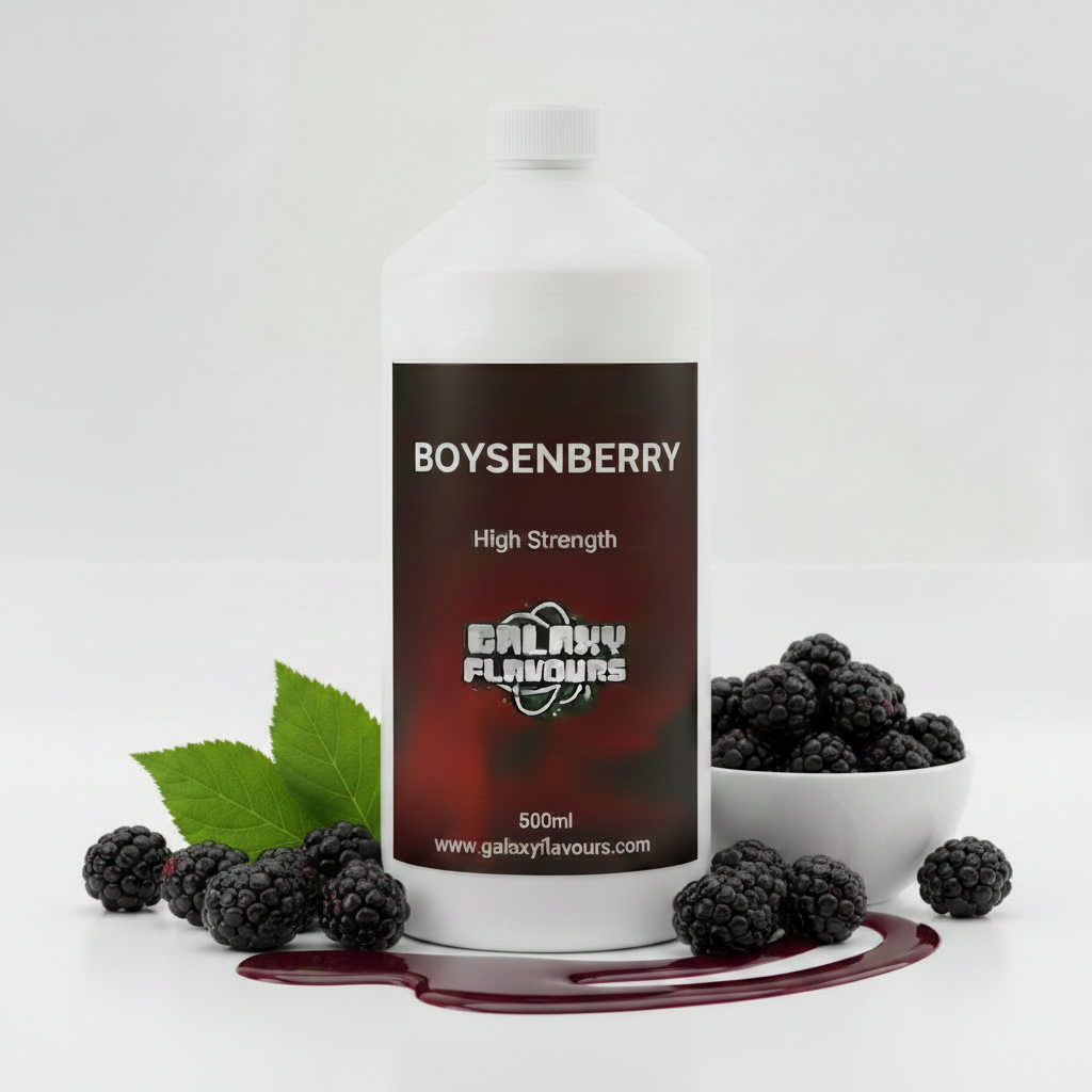 Galaxy Flavours Boysenberry Food Flavouring Concentrate – Professional High Strength, Vegan, Gluten-Free
