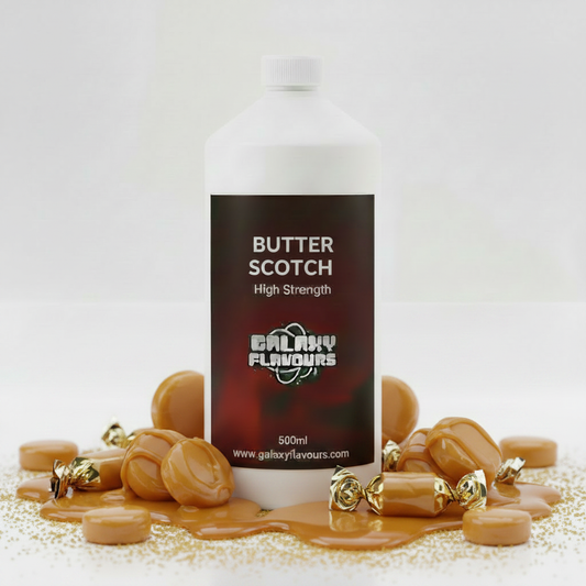 Galaxy Flavours Butterscotch Food Flavouring Concentrate – Professional High Strength, Vegan, Gluten-Free