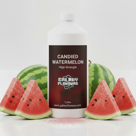 Galaxy Flavours Candied Watermelon Food Flavouring Concentrate – Professional High Strength, Vegan, Gluten-Free