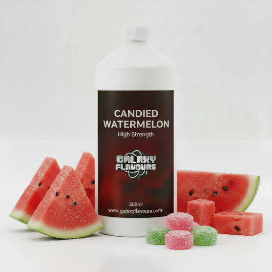 Galaxy Flavours Candied Watermelon Food Flavouring Concentrate – Professional High Strength, Vegan, Gluten-Free