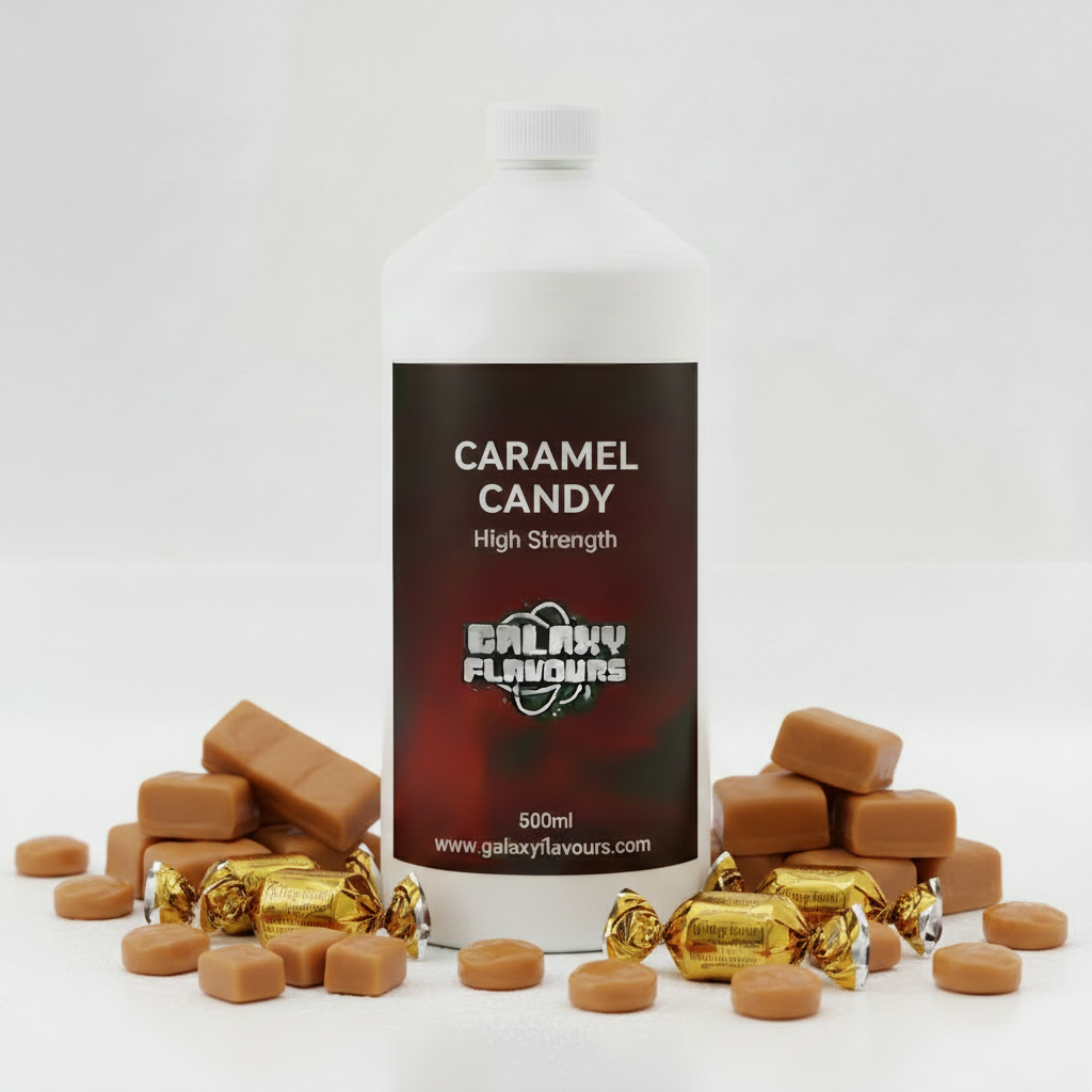 Galaxy Flavours Caramel Candy Food Flavouring Concentrate – Professional High Strength, Vegan, Gluten-Free