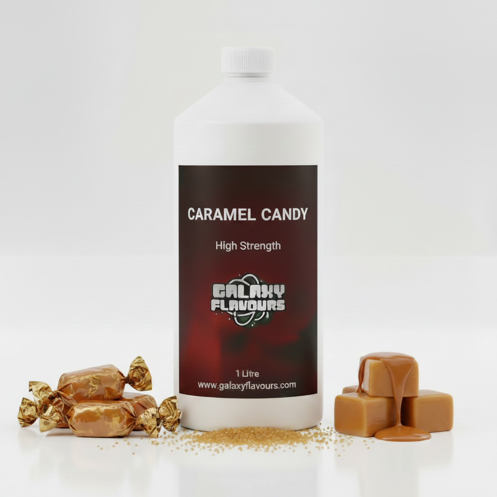 Galaxy Flavours Caramel Candy Food Flavouring Concentrate – Professional High Strength, Vegan, Gluten-Free