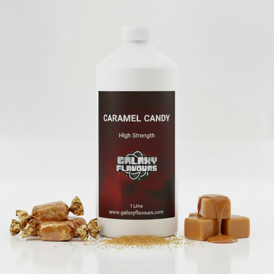 Galaxy Flavours Caramel Candy Food Flavouring Concentrate – Professional High Strength, Vegan, Gluten-Free