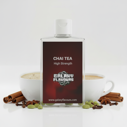 Galaxy Flavours Chai Tea Food Flavouring Concentrate – Professional High Strength, Vegan, Gluten-Free
