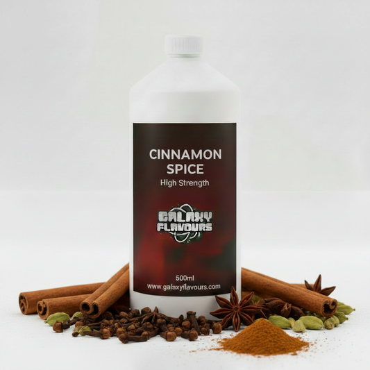 Galaxy Flavours Cinnamon Spice Food Flavouring Concentrate – Professional High Strength, Vegan, Gluten-Free
