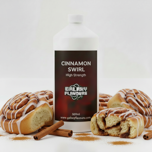 Galaxy Flavours Cinnamon Danish Swirl Food Flavouring Concentrate – Professional High Strength, Vegan, Gluten-Free