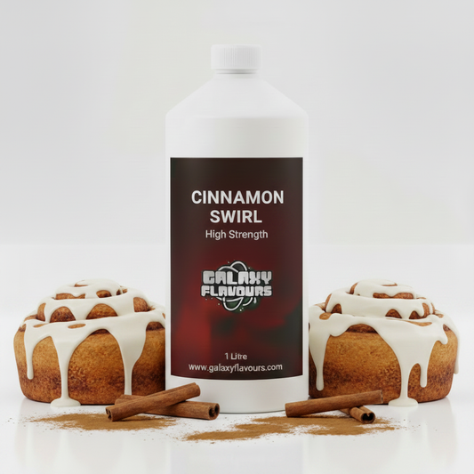 Galaxy Flavours Cinnamon Danish Swirl Food Flavouring Concentrate – Professional High Strength, Vegan, Gluten-Free