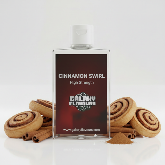 Galaxy Flavours Cinnamon Danish Swirl Food Flavouring Concentrate – Professional High Strength, Vegan, Gluten-Free