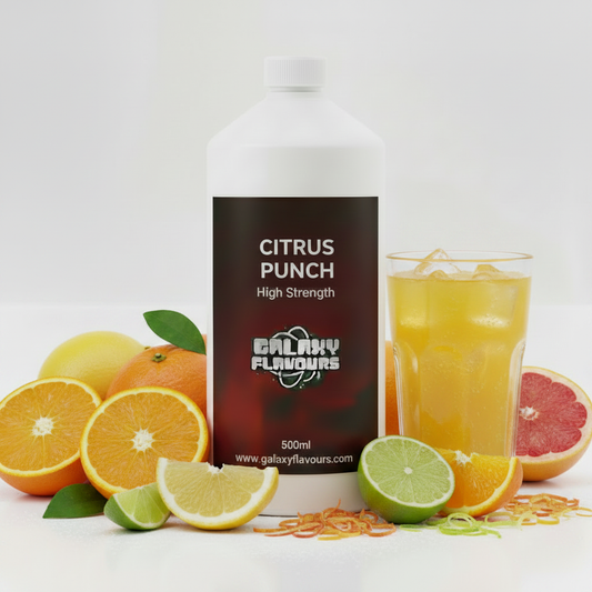 Galaxy Flavours Citrus Punch Food Flavouring Concentrate – Professional High Strength, Vegan, Gluten-Free
