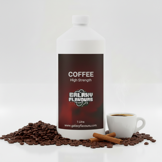 Galaxy Flavours Coffee Food Flavouring Concentrate – Professional High Strength, Vegan, Gluten-Free