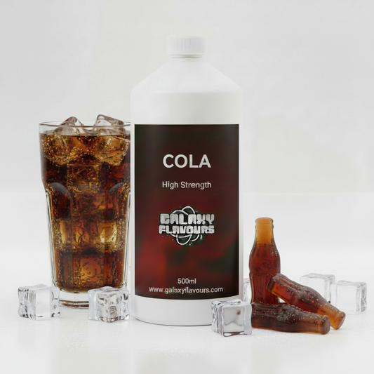 Galaxy Flavours Cola Food Flavouring Concentrate – Professional High Strength, Vegan, Gluten-Free