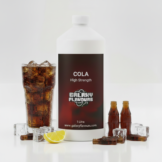 Galaxy Flavours Cola Food Flavouring Concentrate – Professional High Strength, Vegan, Gluten-Free
