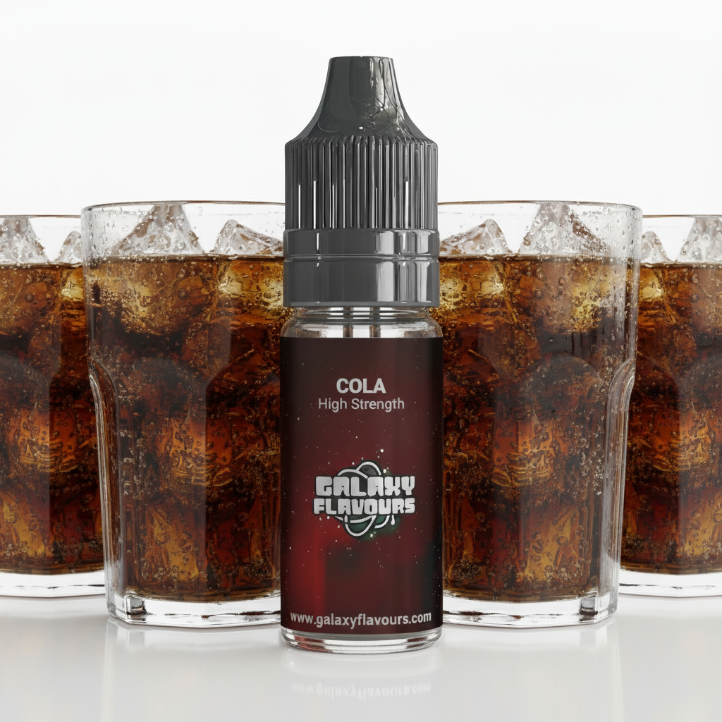Galaxy Flavours Cola Food Flavouring Concentrate 10ml – Professional High Strength, Vegan, Gluten-Free