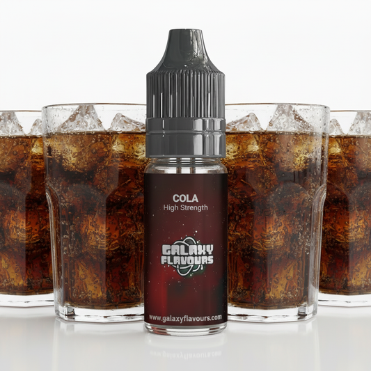 Galaxy Flavours Cola Food Flavouring Concentrate 10ml – Professional High Strength, Vegan, Gluten-Free