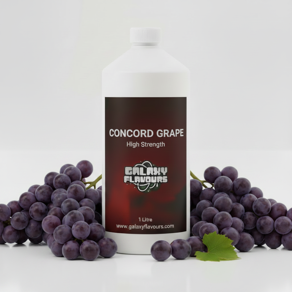 Galaxy Flavours Concord Grape Food Flavouring Concentrate – Professional High Strength, Vegan, Gluten-Free