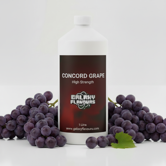Galaxy Flavours Concord Grape Food Flavouring Concentrate – Professional High Strength, Vegan, Gluten-Free